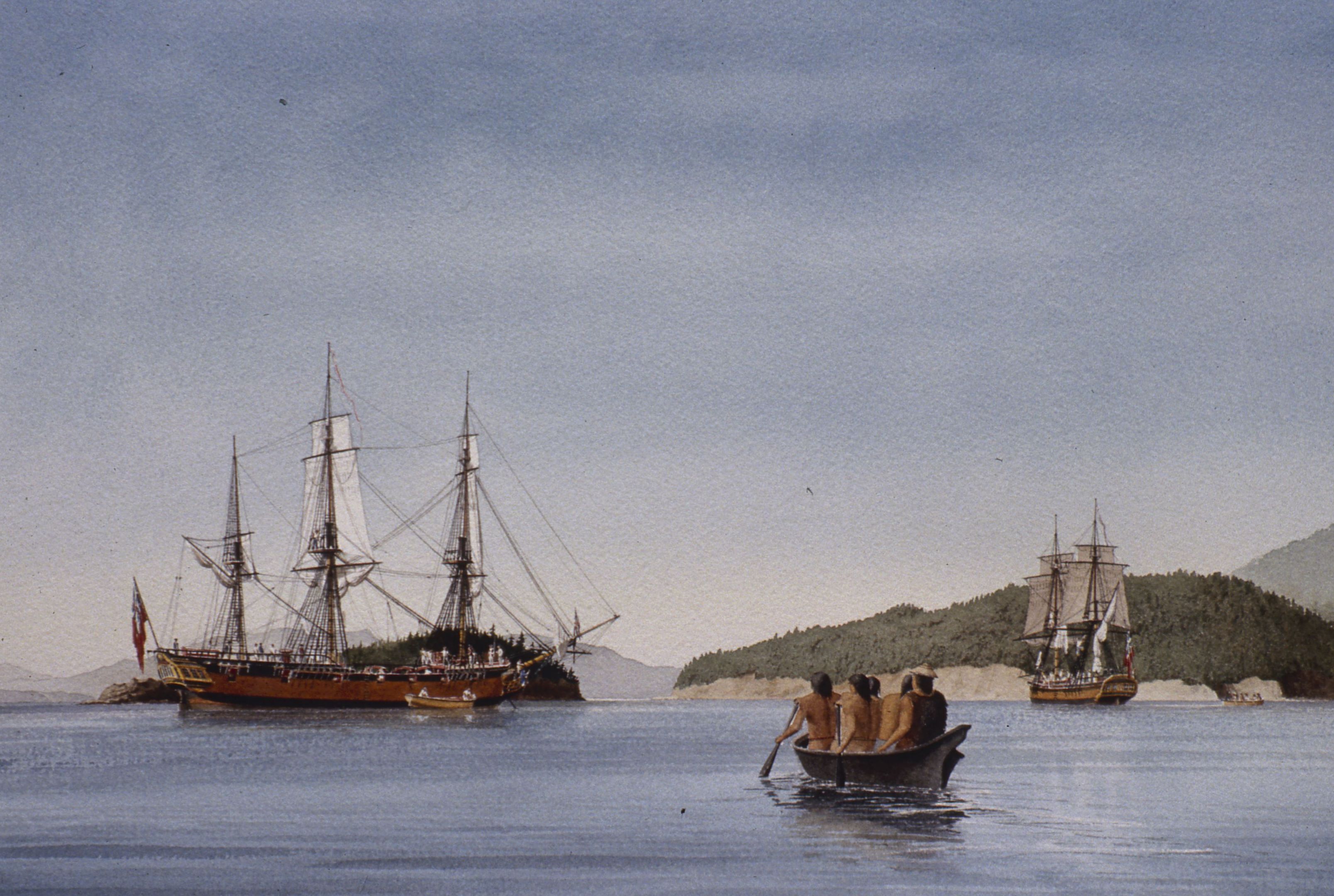H.M.S. DISCOVERY and CHATHAM