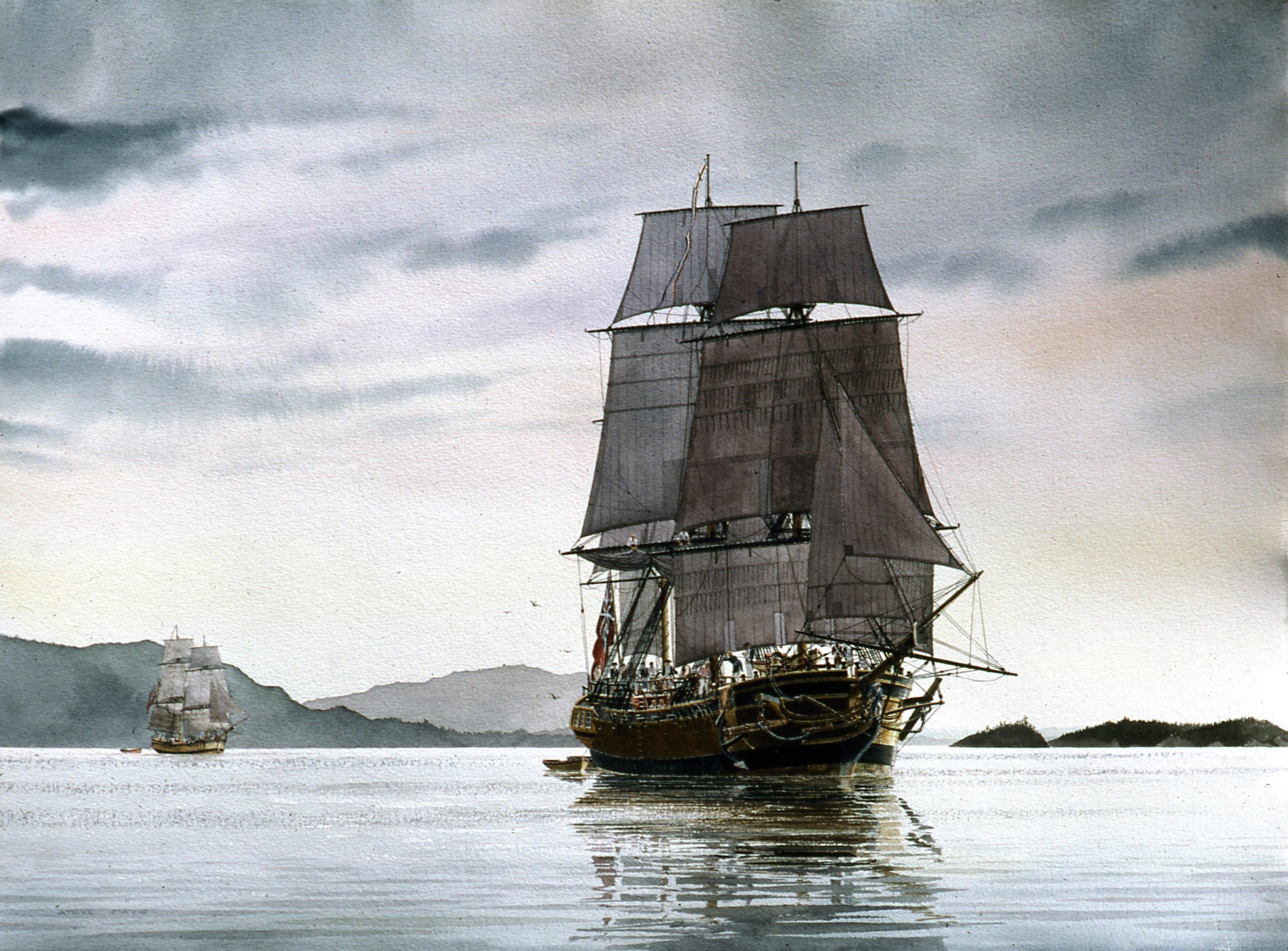 DISCOVERY & CHATHAM, June 11, 1792